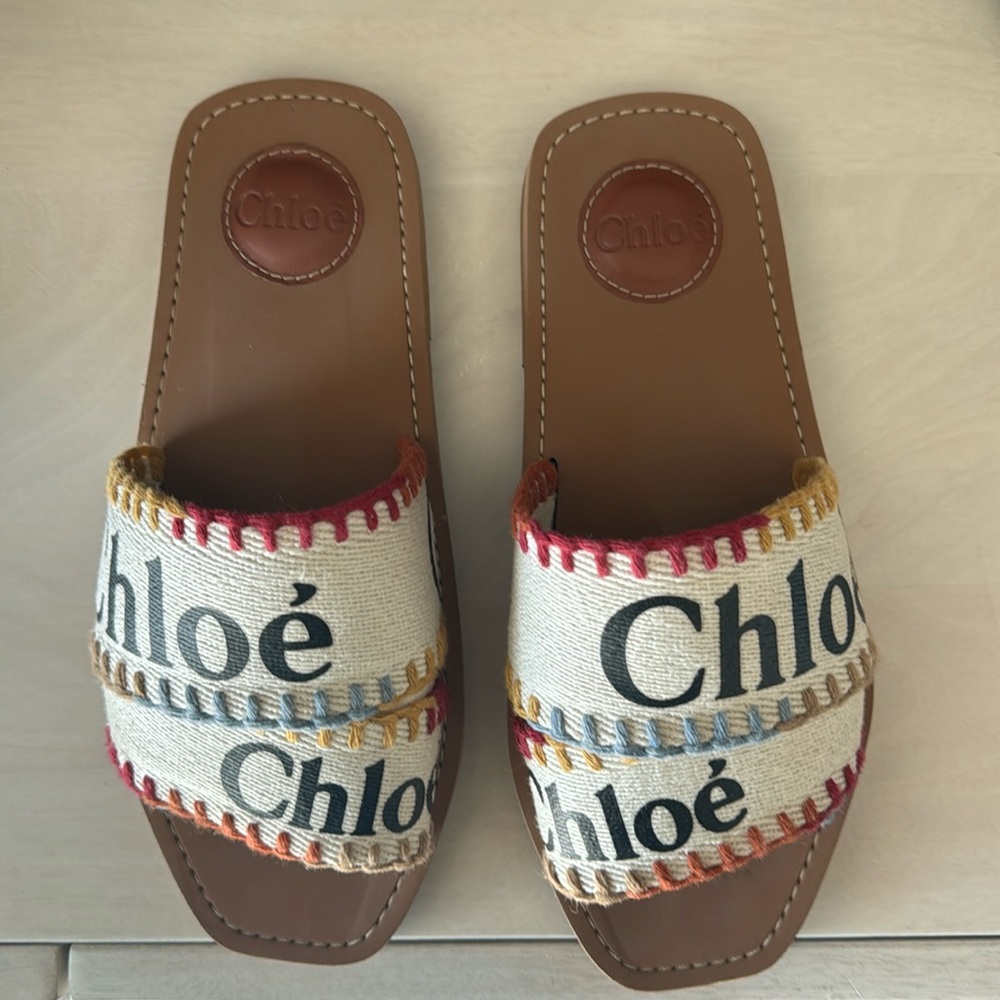 Chloe Woody Sandals
